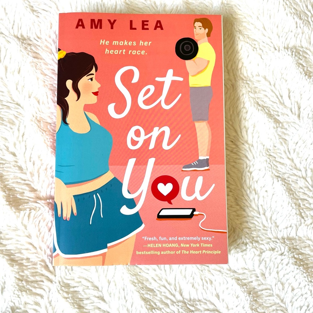 Signed by Author Bookplate - Set On You RomCom Book - Amy Lea